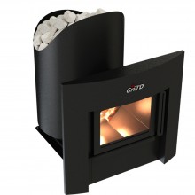Банная печь Grill'D Aurora 160 Window дверца со стеклом